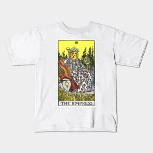 The Empress Tarot Kids T-Shirt